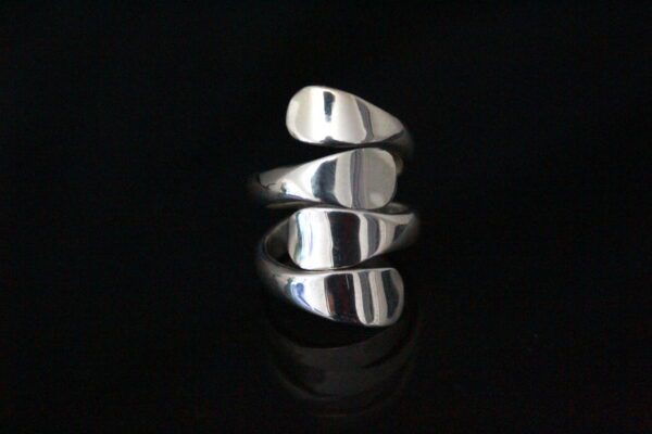 Anillo Hojas entrelazadas 1