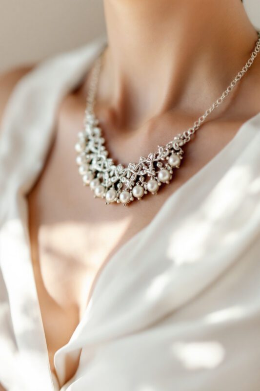 Collares de plata artesanal