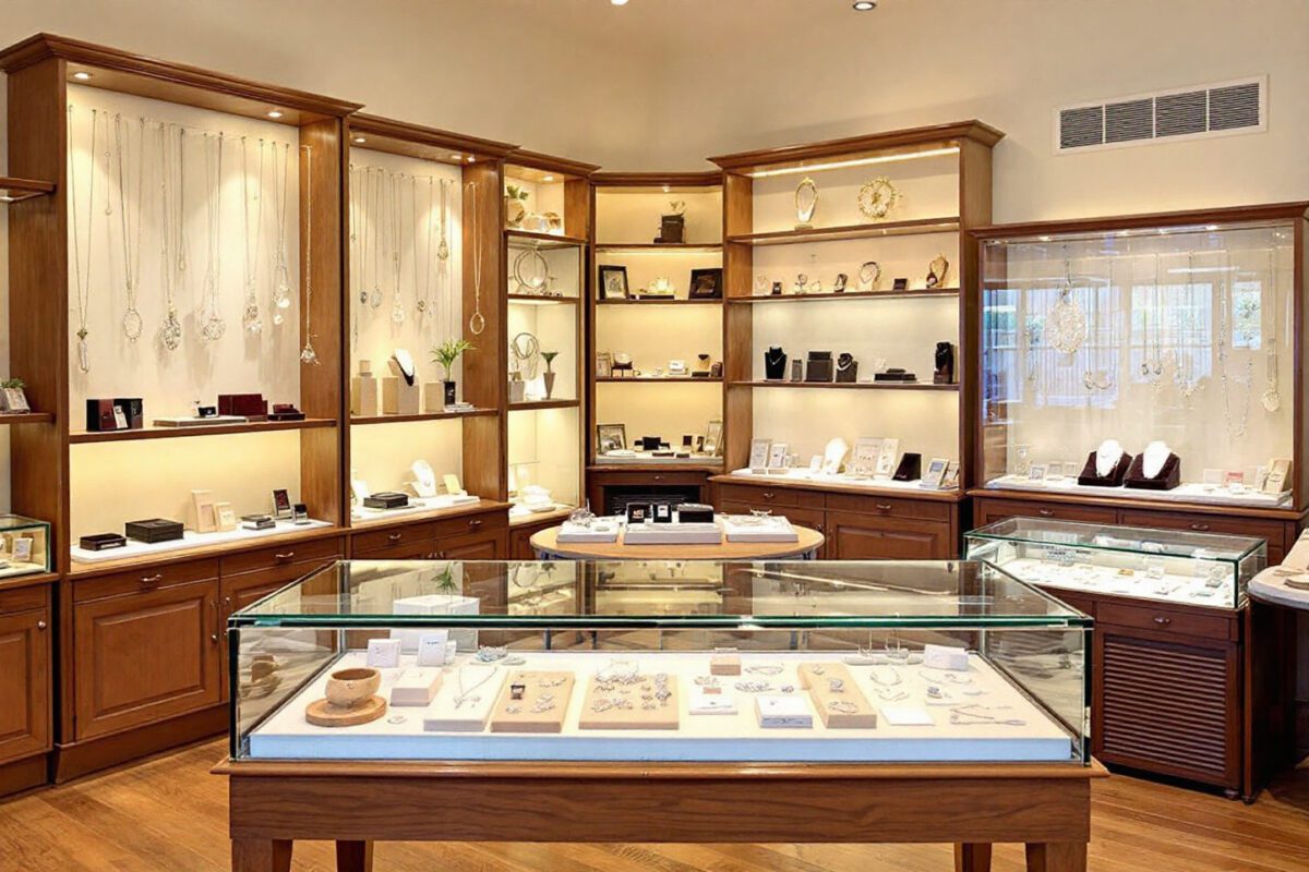 Creación de joyería artesanal