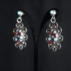 Aretes Flor Multicolor