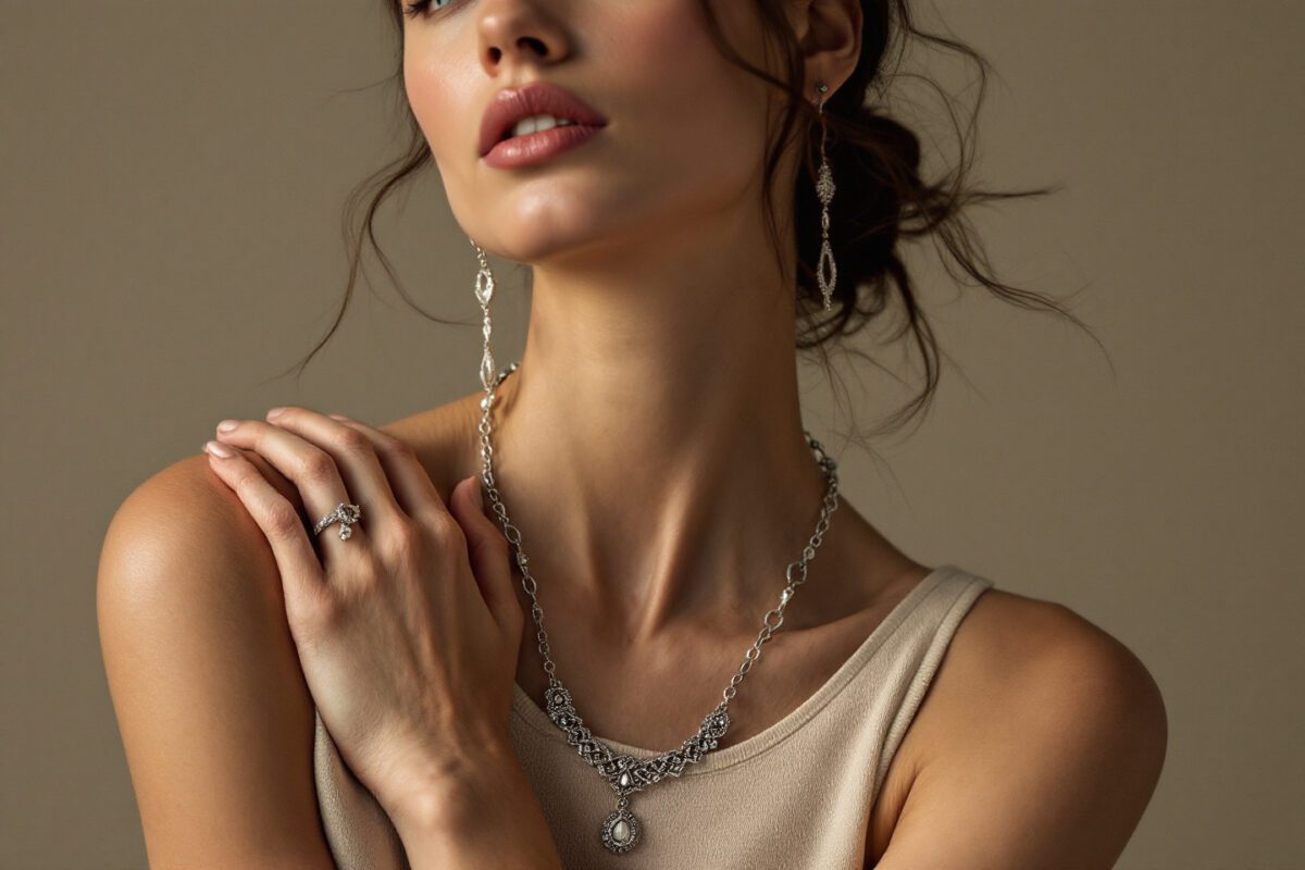 Joyas grandes y llamativas con estilo