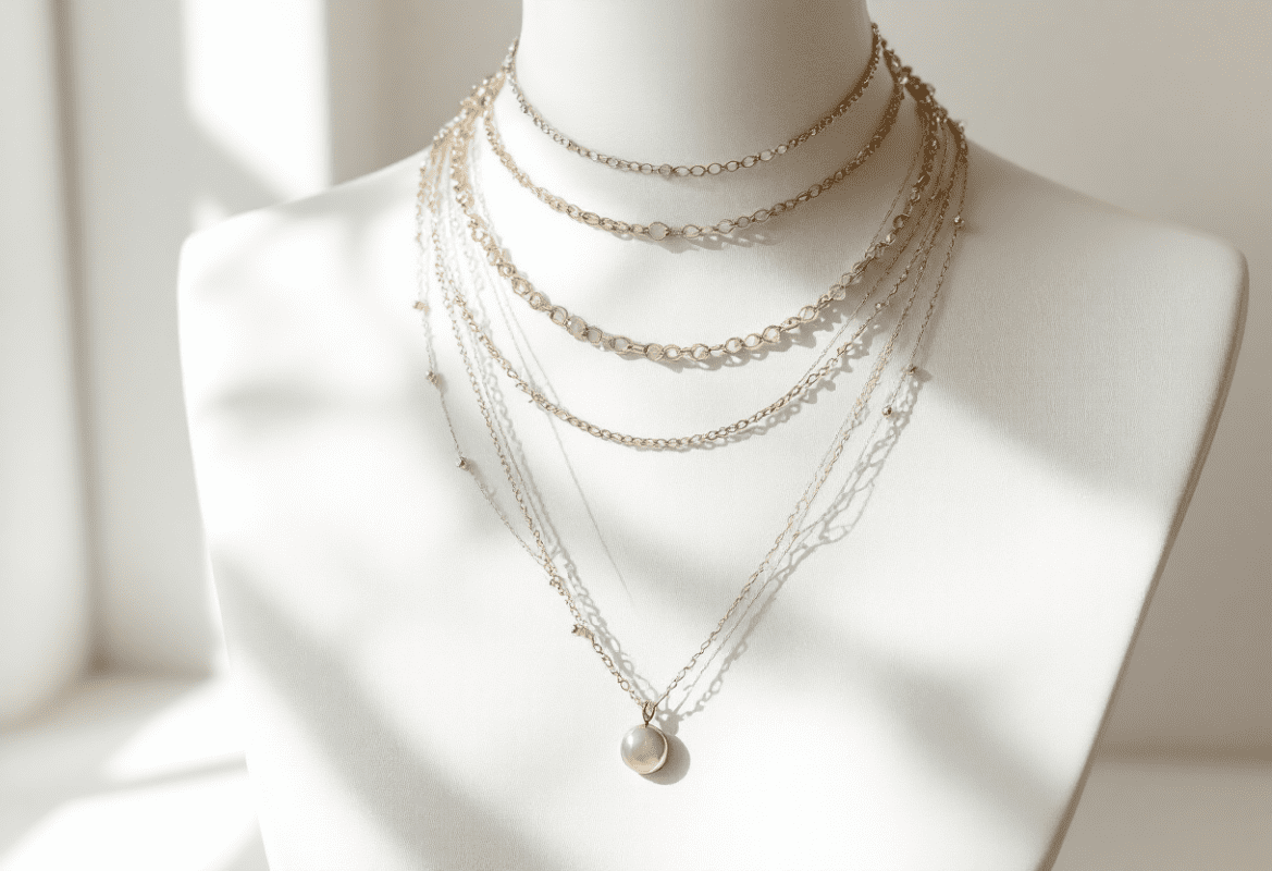 Cómo elegir el largo de un collar